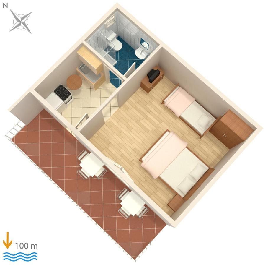 Apartments By The Sea Podaca, Makarska - 6874 Εξωτερικό φωτογραφία